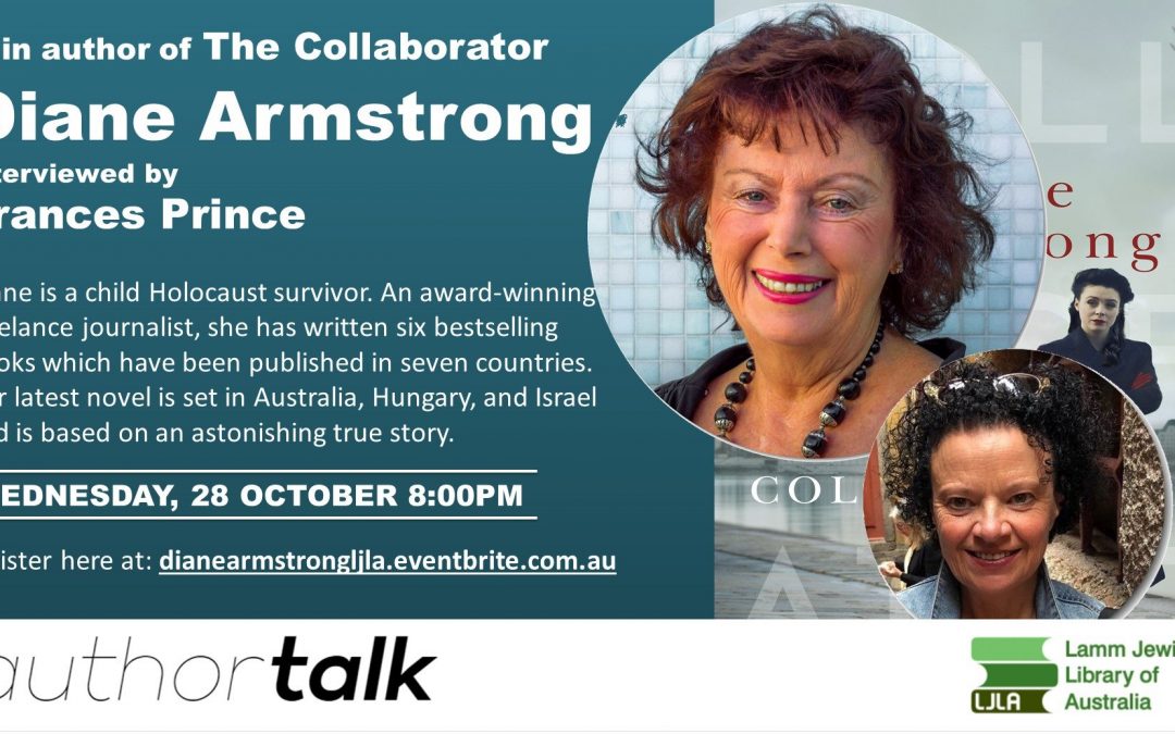 Author Talk: Diane Armstrong