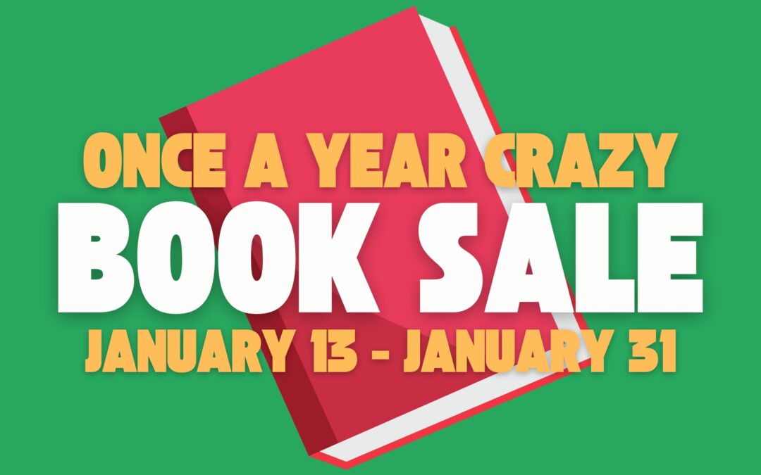 Once a Year Crazy Book Sale